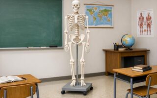 Dydaktyczny model szkieletu człowieka jako praktyczna pomoc edukacyjna