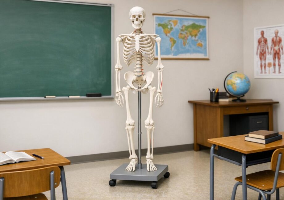 Dydaktyczny model szkieletu człowieka jako praktyczna pomoc edukacyjna